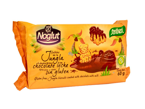 Galletas Jungla Choco-leche Noglut