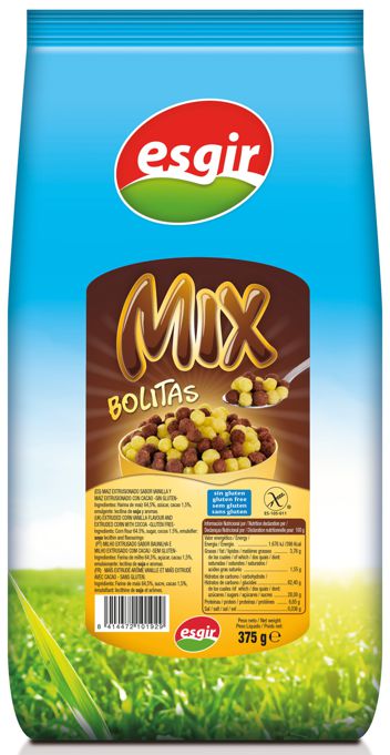Mix Bolitas Vainilla-Choco 375gr Esgir
