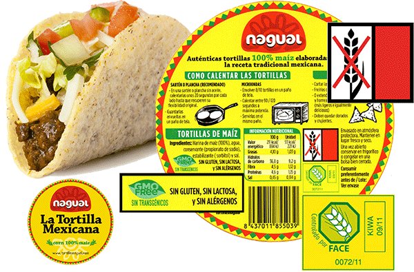 Tortillas de maiz Nagual