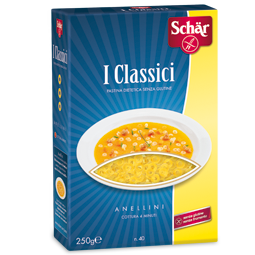 Aritos de pasta Anellini de Schär