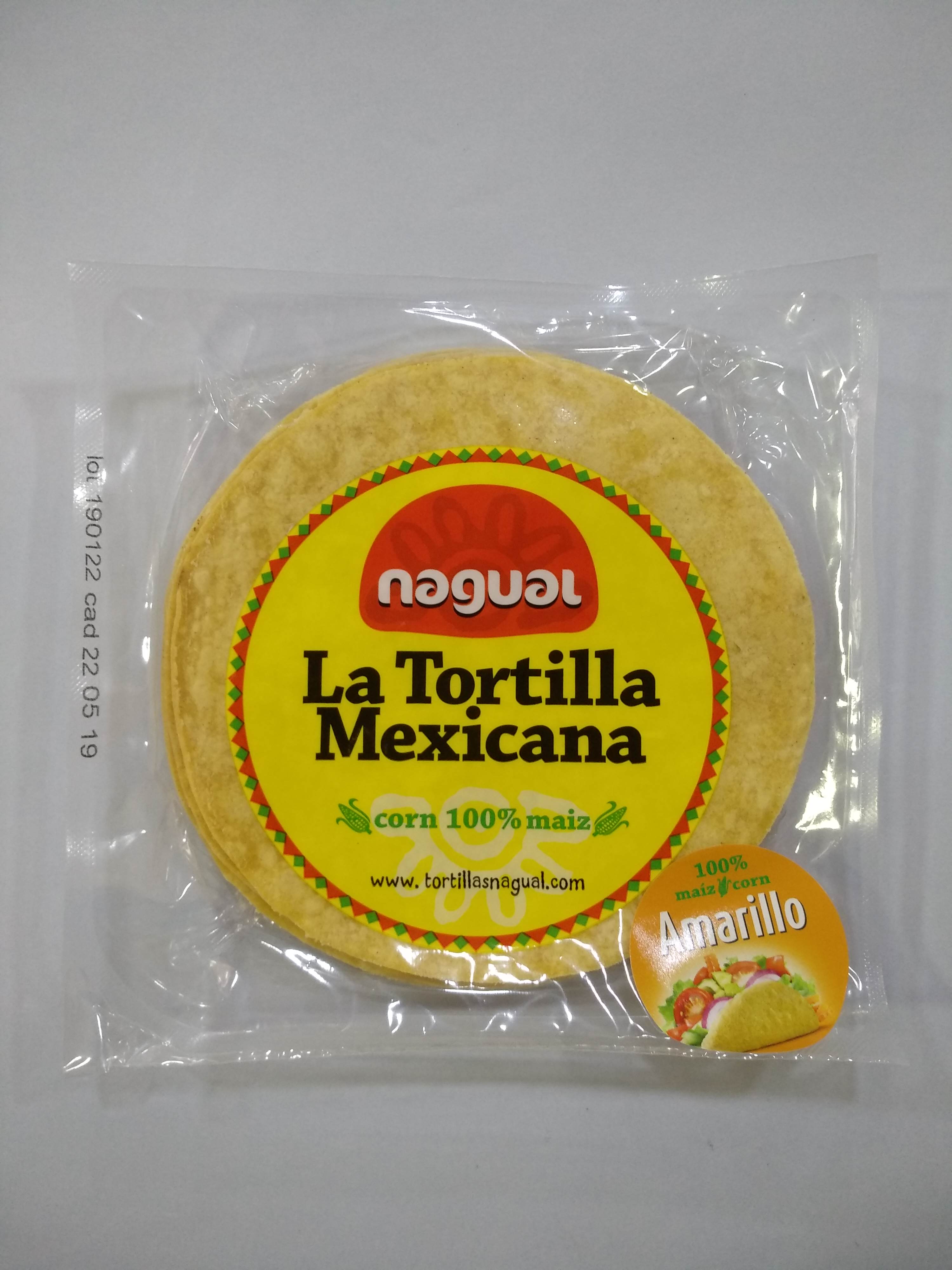 Tortillas Maíz Amarillo