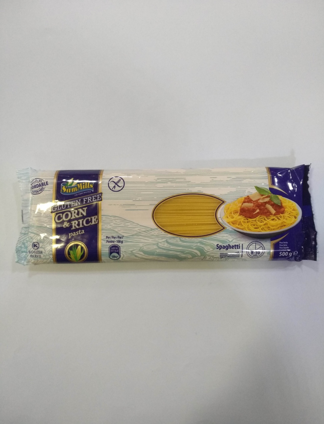 Spaghetti Maíz-Arroz