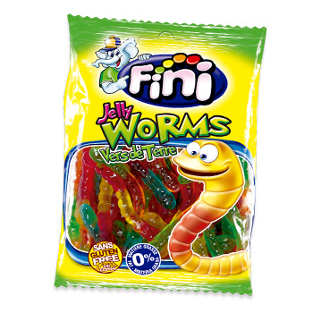 Gusanos Neón-Jelly Worms Fini