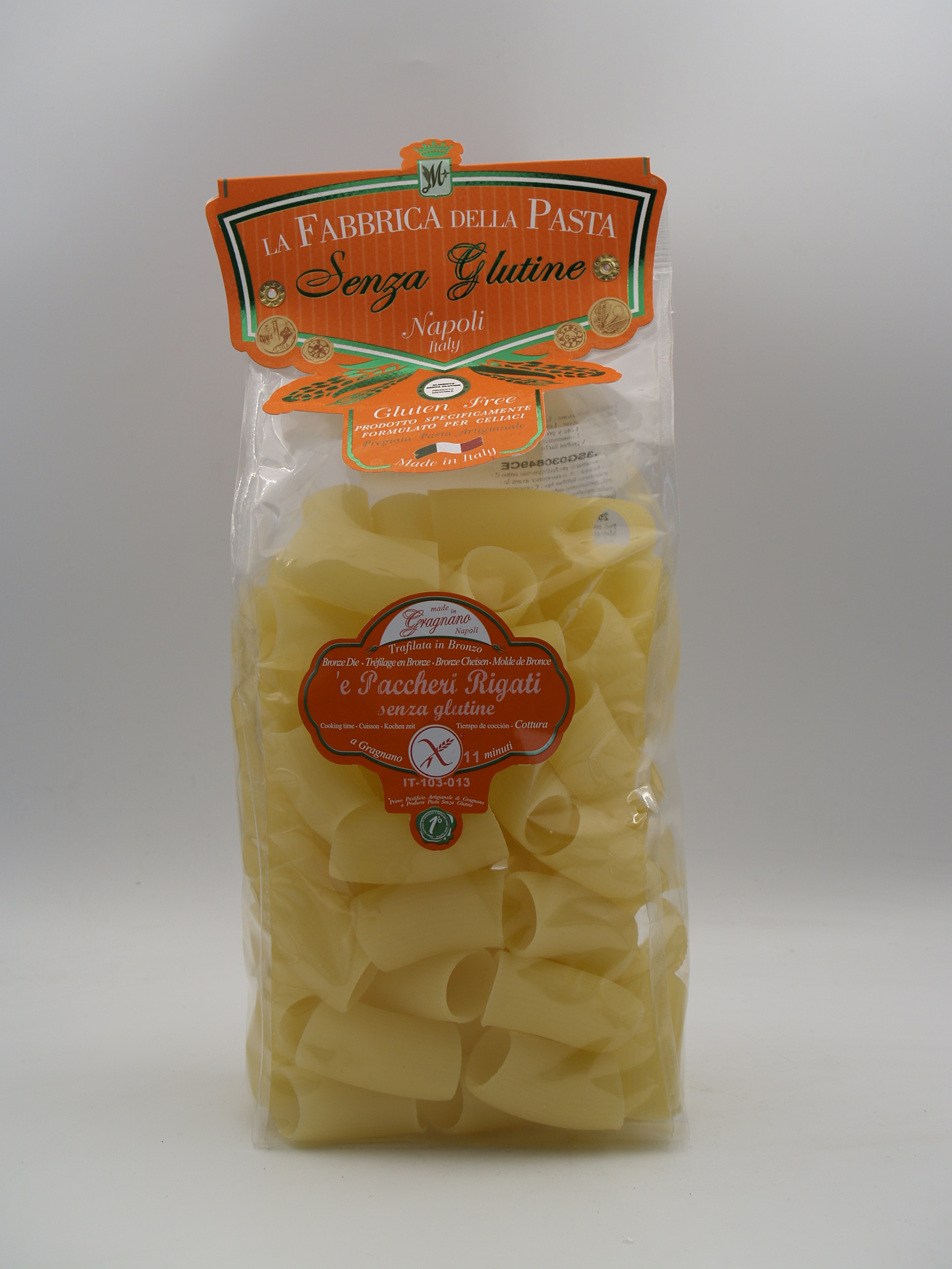 Paccheri Rigati La Fábrica de la Pasta 46143