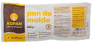 Pan de Molde 600 gramos Adpan