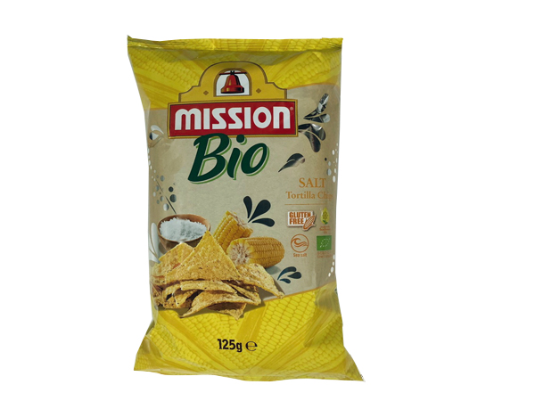 Chips de tortilla Bio sin gluten Mission