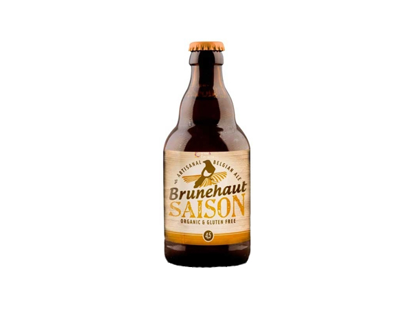 Cerveza sin gluten Brunehaut Bio Saison 