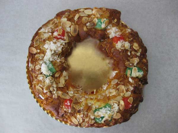 Roscón de Reyes relleno de Trufa Manacel