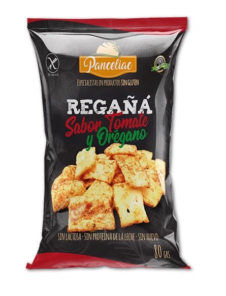 Regaña con Tomate y Orégano 80 gr