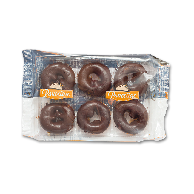 Rosquillas de chocolate sin gluten