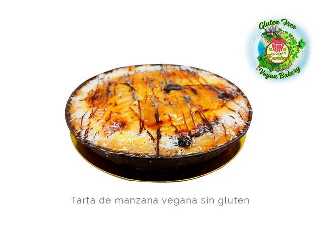 Tarta de manzana vegana Vegan Bombón