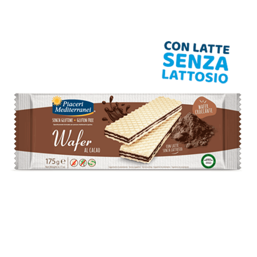 Wafer de cacao Piaceri Mediterranei