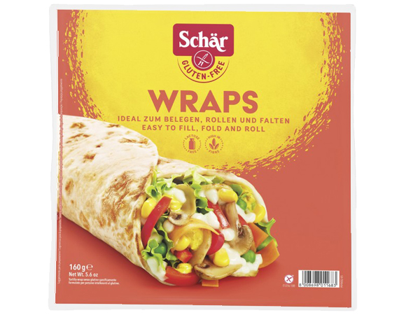 Wraps sin gluten