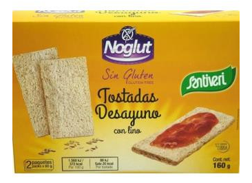 Tostadas Desayuno Noglut