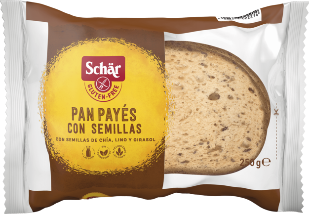 Pan Payés con Semillas 250 g Schär