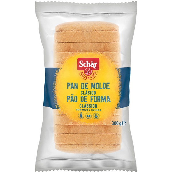PAN DE MOLDE CLASICO 300g SCHAR