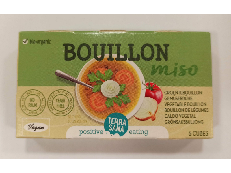 Cubitos de Caldo Vegetal con Miso Terrasana