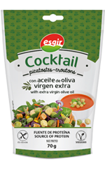 Cocktail Picatostes con Aceite Oliva Virgen Extra Esgir