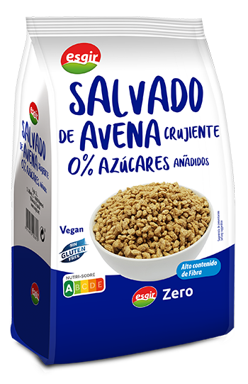 Salvado de Avena Crujiente 0% Azúcares Esgir