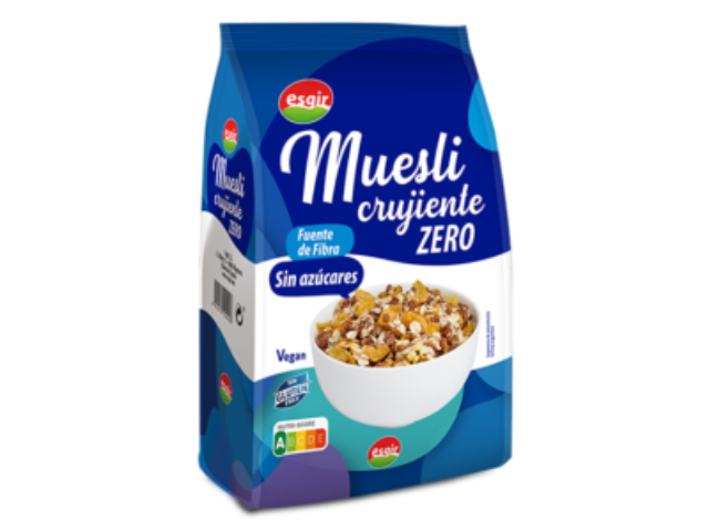 MUESLI-CRUJIENTE ZERO SIN GLUTEN 350 g ESGIR