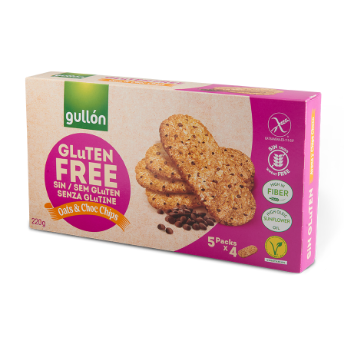Galletas Desayuno Avena Chips Choco Gullón