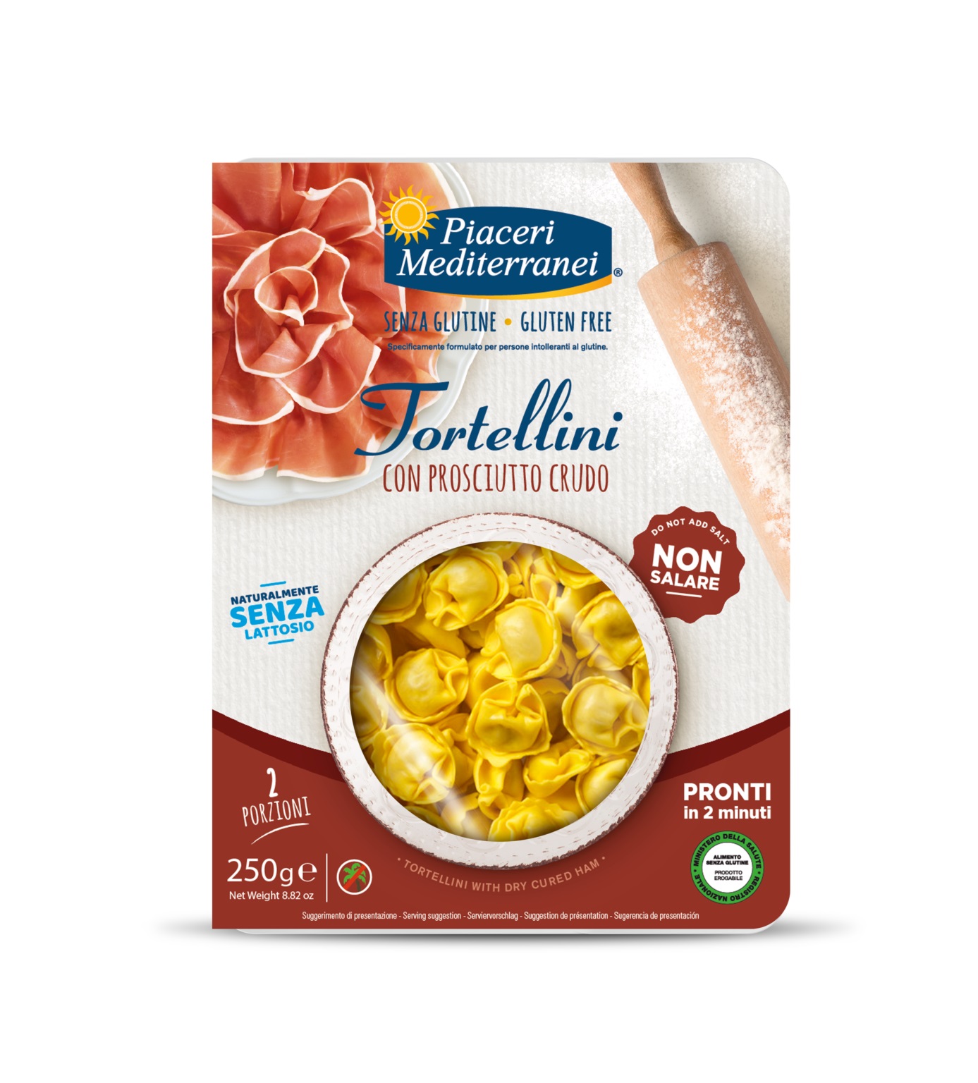 Tortellini Jamón Piaceri Mediterránei