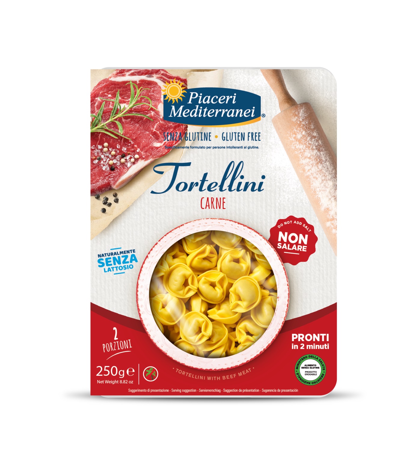 Tortellini Carne Piaceri Mediterránei