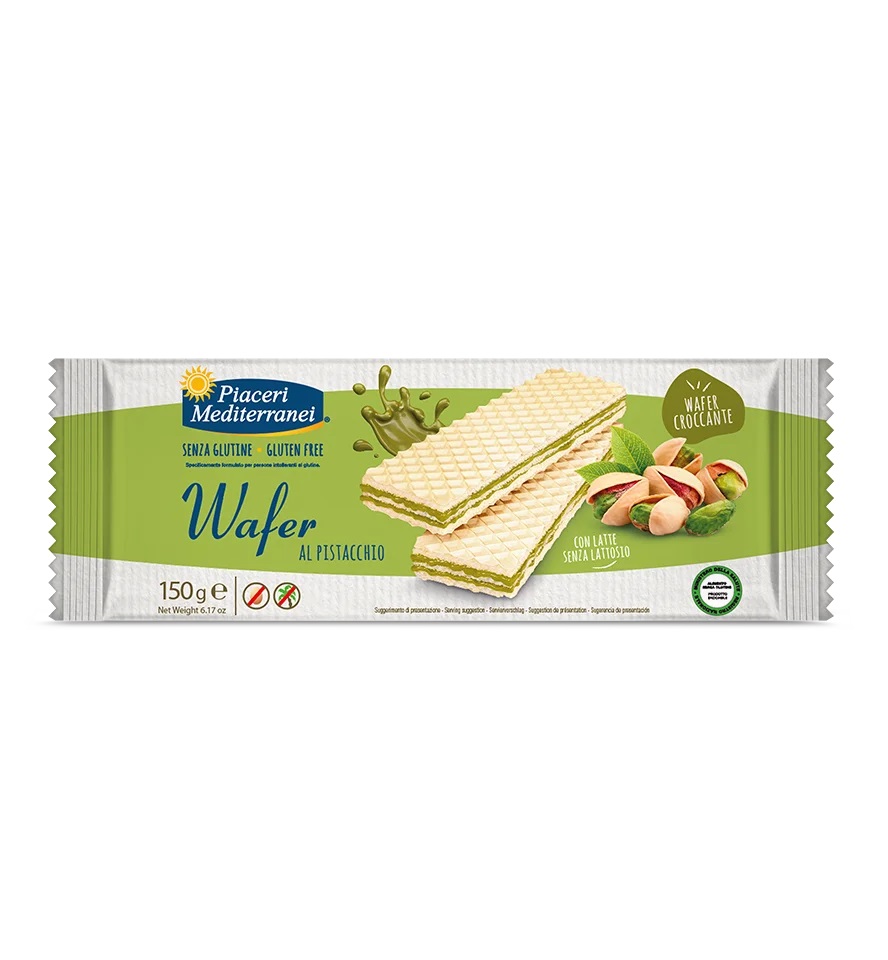 Wafers Pistacho Piaceri Mediterránei