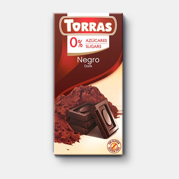 Chocolate Negro Fondant Sin Azúcar Torras