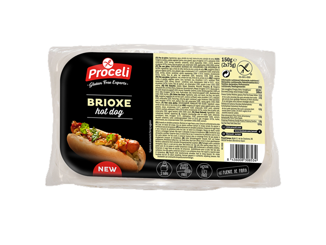 Hot Dog Brioxe 2uds (150g) Proceli