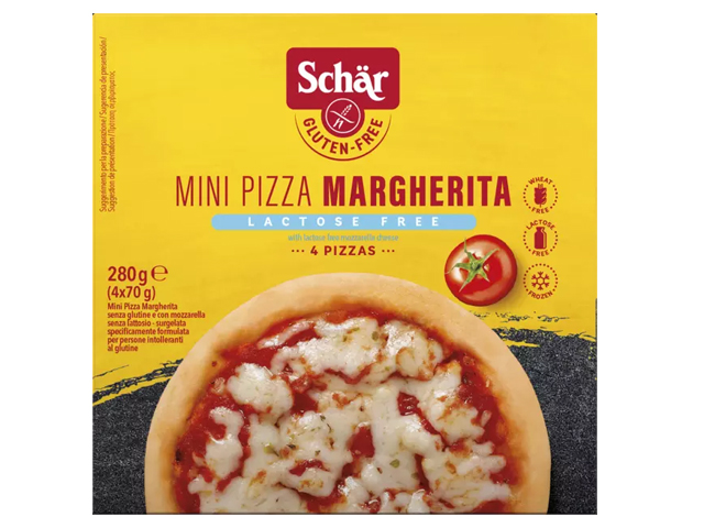 Mini Pizzas Margarita Bontà dItalia 4X70g Schär