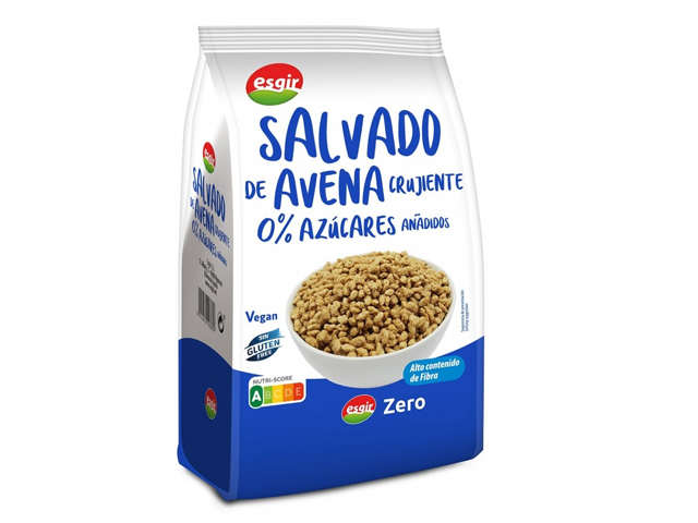 Salvado de Avena Crujiente 0% Azúcares 300g Esgir