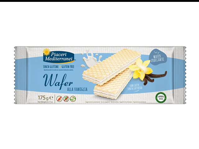 Wafers Vainilla 175g Piaceri Mediterranei