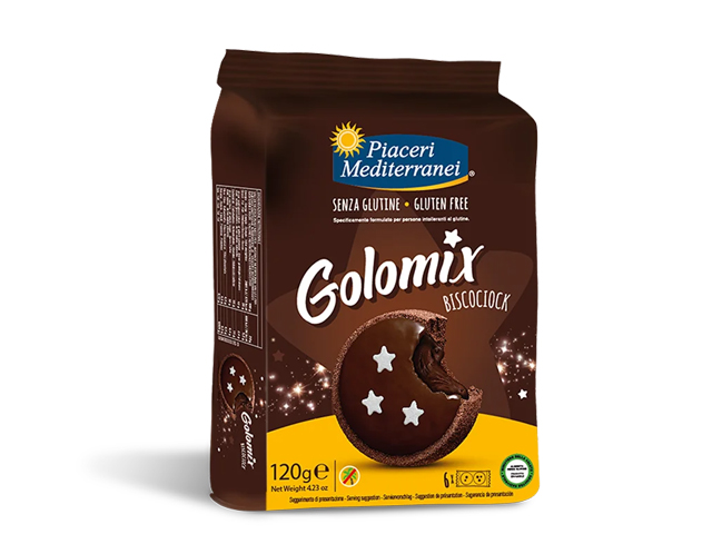 Golomix Biscociock 120g Piaceri Mediterránei