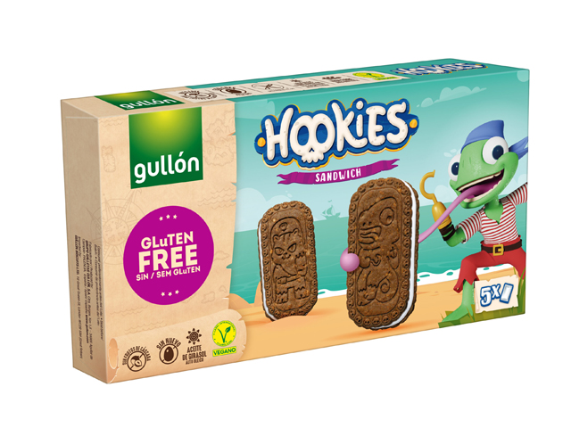 Galletas Hookies Sandwich Crema 230g Gullón