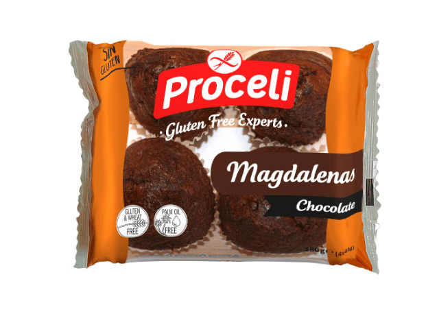 Magdalenas Chocolate 180g Proceli