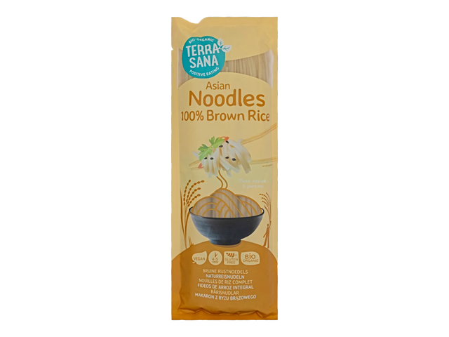 Noodles de Arroz Integral 100% 250g Terrasana