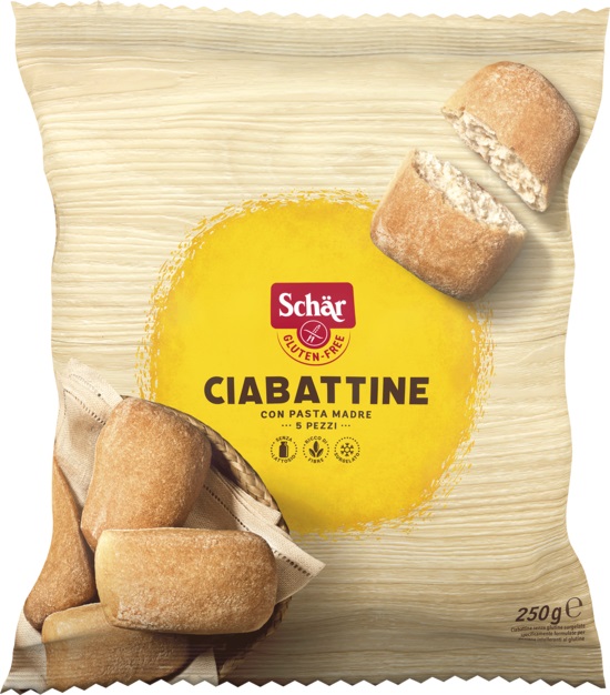 Ciabattine congelada 250 gr ( 5 x 50 gr )