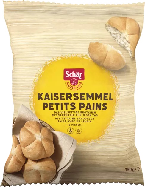 Panecillos Kaisersemmel Congelados Schär