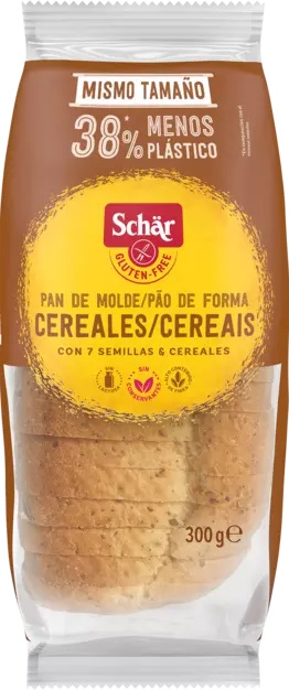 Pan Molde Cereales Schar