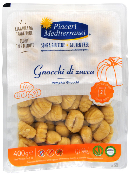 Gnocchis de Calabaza Piaceri Mediterranei