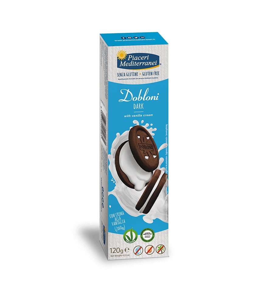 Galletas Dobloni Dark Piaceri Mediterranei