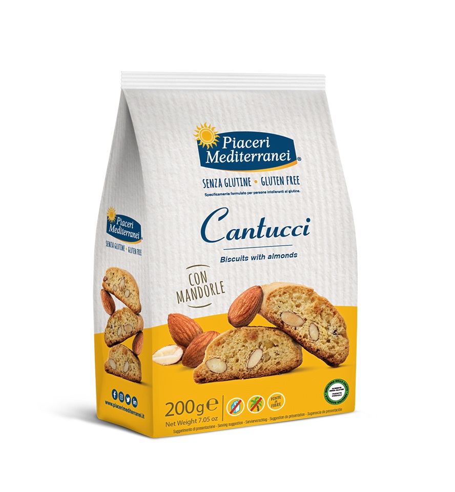 Cantucci de almendras Piaceri Mediterranei
