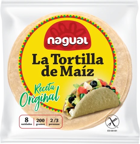 Tortillas de Maíz Receta Original Nagual