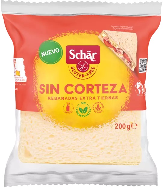 Tramezzino Molde Sin Corteza Schär