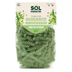Fusilli Guisante Bio 250g Sol Natural