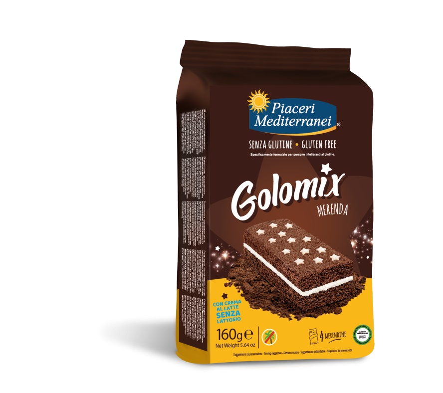 Golomix Sweet Snack Merenda 160g Piaceri Mediterránei