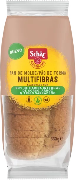 Pan de Molde Multifibras Schär