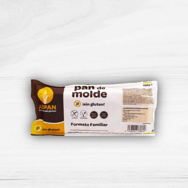 Pan de Molde 600g Adpan