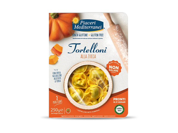 Tortellini con Calabaza